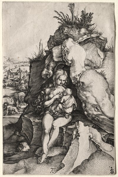 Die Buße des Heiligen Johannes Chrysostomus von Albrecht Dürer
