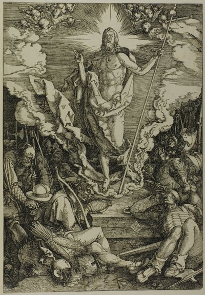 Die Auferstehung, aus Die Große Passion von Albrecht Dürer