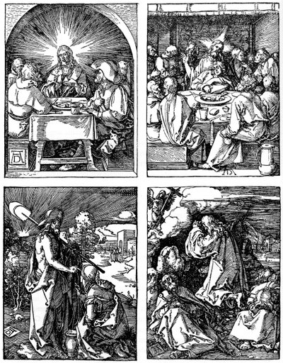 Die Kleine Passion Serie, 1509-1511, 1936 von Albrecht Dürer