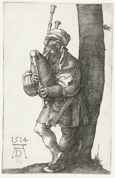 Der Dudelsackspieler von Albrecht Dürer or Duerer