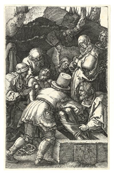 Die Beerdigung Christi von Albrecht Dürer