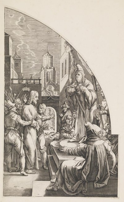 Christus vor Kaiphas von Albrecht von Horn