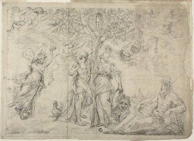 Eine Allegorie von Bologna von Alessandro Algardi