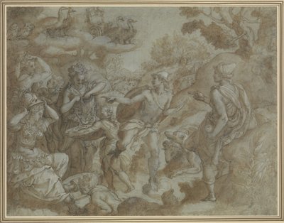 Das Urteil des Paris von Alessandro Allori