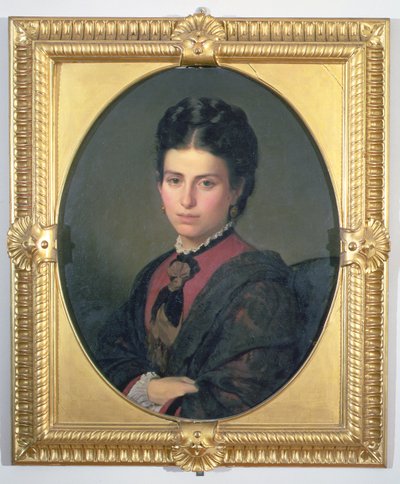 Porträt von Emilia Sampieri von Alessandro Franchi