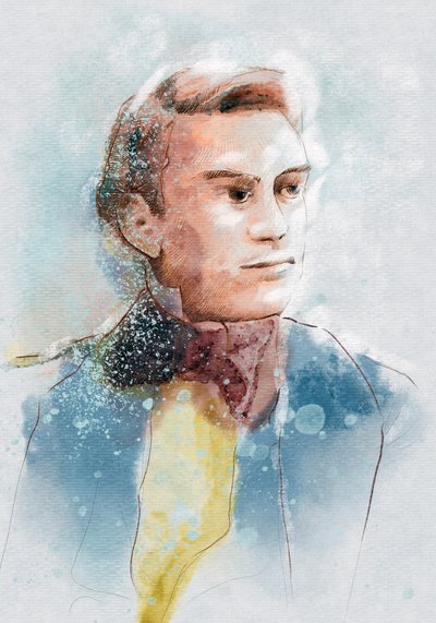 Alfred Nobel, 2023 von Alessandro Lonati
