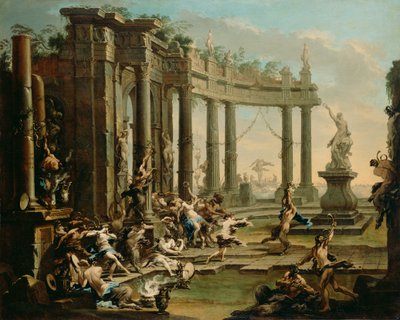 Bacchanal von Alessandro Magnasco