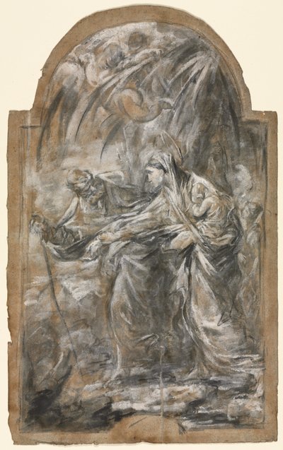 Flucht nach Ägypten, 1740er Jahre von Alessandro Magnasco