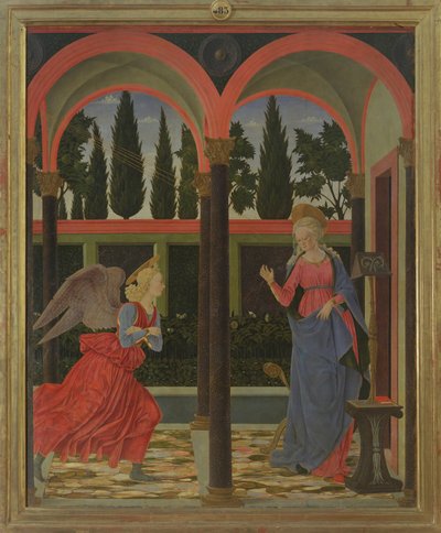 Verkündigung von Alessio Baldovinetti