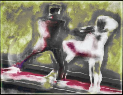 Tanzendes Paar, 2019 von Alex Caminker
