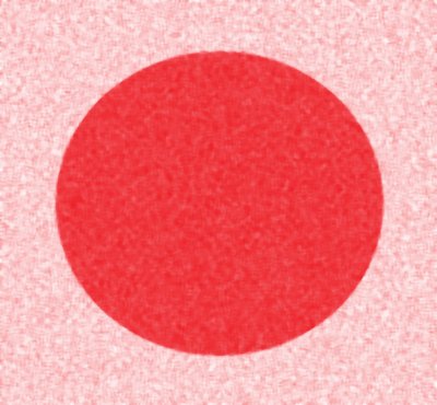 Roter Kreis, 2017 von Alex Caminker