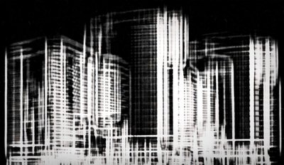 Fragment der Stadt #3, 2019 von Alex Caminker