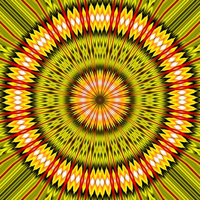 Gelbes Auge von Alex Caminker