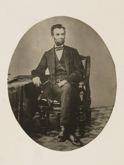 Abraham Lincoln im Jahr 1863 von Alexander Gardner