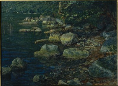 Wasser und Steine bei Palazzuola von Alexander Ivanov