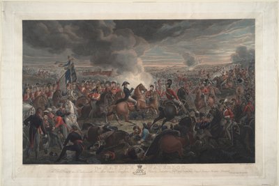 Die Schlacht von Waterloo von Alexander Ivanovich Sauerweid