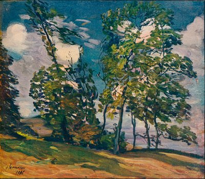 Ein windiger Tag, ca. 1906 von Alexander Jamieson