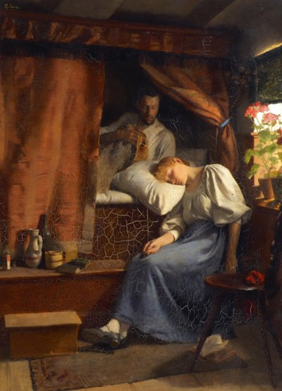 Am Krankenlager von Alexander Rothaug