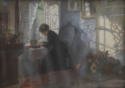 In der Fischerstube in Hellebæk von Alexander Wilde