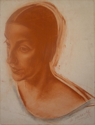 Ballerina Alexandra Balashova, 1887-1979 von Alexander Yevgenyevich Yakovlev