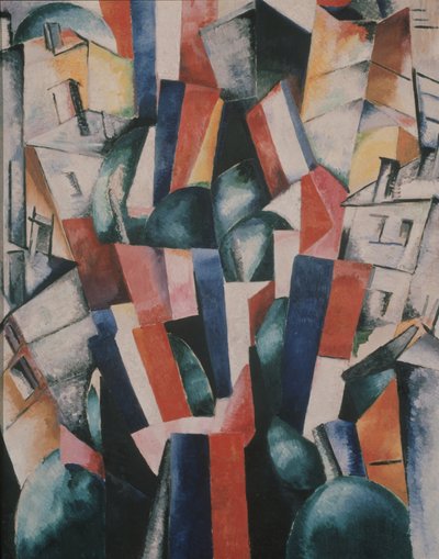 Eine Stadt, 1913 von Alexandra Alexandrowna Exter
