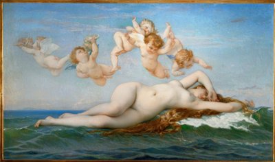 Die Geburt der Venus von Alexandre Cabanel