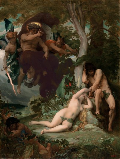 Das verlorene Paradies, 1867 von Alexandre Cabanel