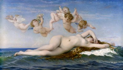 Die Geburt der Venus von Alexandre Cabanel