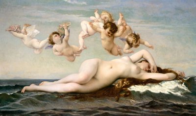 Die Geburt der Venus, 1875 von Alexandre Cabanel