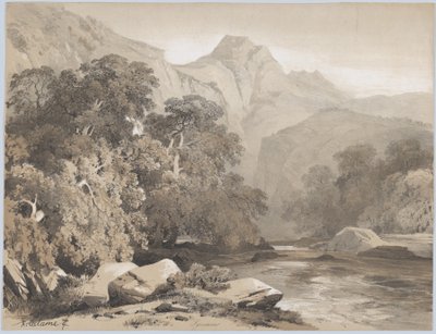 Landschaft, 19. Jahrhundert von Alexandre Calame