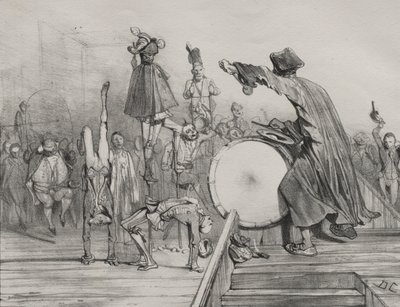 Großer Akrobat! von Alexandre Gabriel Decamps