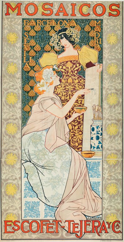 Mosaicos Escofet-Tejera y CA von Alexandre de Riquer