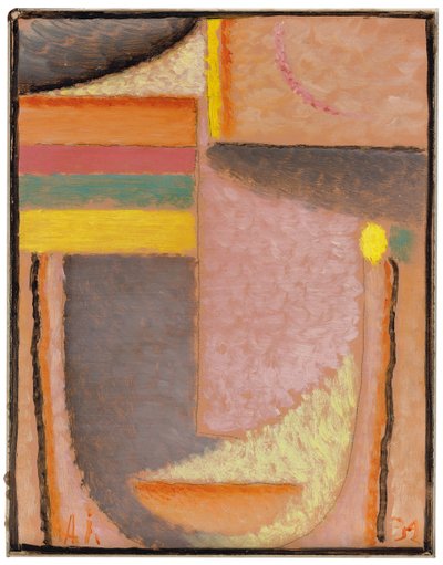 Abstrakter Kopf: Parthenon, 1932 von Alexej von Jawlensky