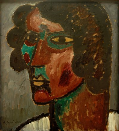 Bildnis Sacharoff von Alexej von Jawlensky