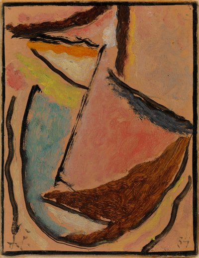 Meditation Kleiner abstrakter Kopf, 1934 von Alexej von Jawlensky