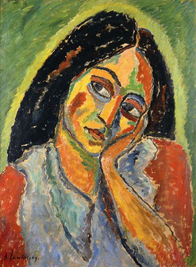 Natali, 1911-12 von Alexej von Jawlensky