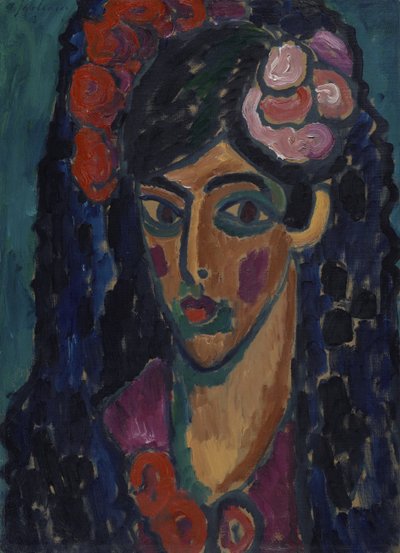 Spanierin von Alexej von Jawlensky