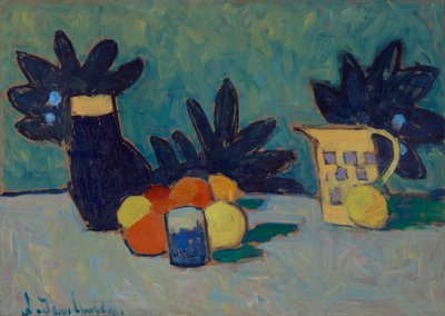 Stillleben mit Früchten von Alexej von Jawlensky