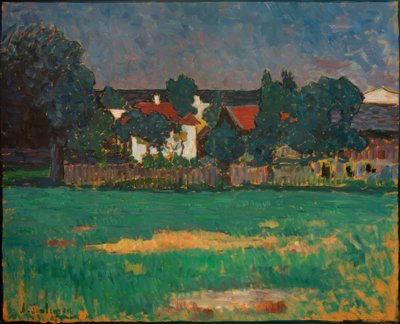 Wasserburger Landschaft von Alexej von Jawlensky
