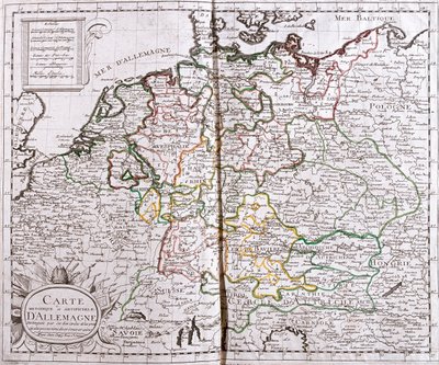 Deutschland von Alexis Hubert Jaillot
