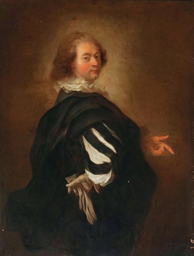Selbstporträt, frühe 1730er Jahre von Alexis Grimou