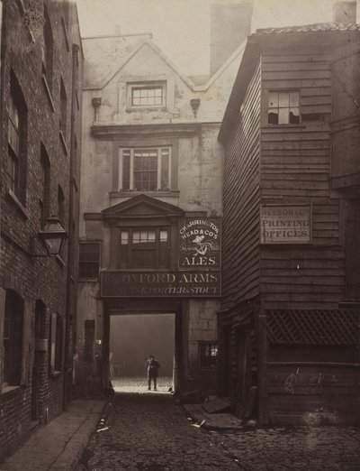 The Oxford Arms, Warwick Lane von Alfred Bool