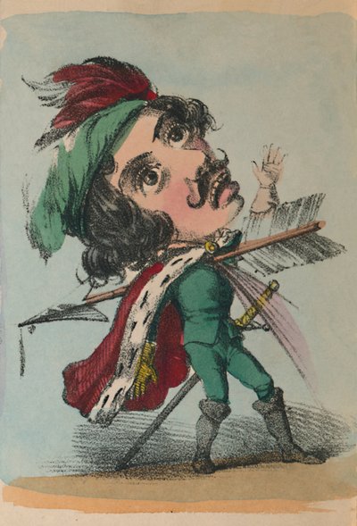 Wilhelm Rufus, 1856 von Alfred Crowquill
