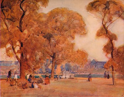 Im Park, um 1864-1906, 1906 von Alfred East