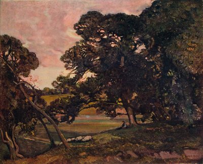 In den Cotswolds, ca. 1909 von Alfred East