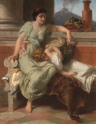 Pompeji, 79 n. Chr. von Alfred Elmore