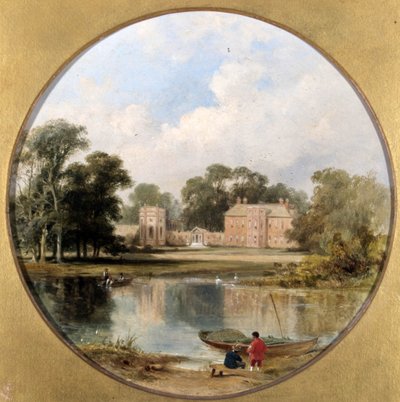 Orleans Haus, ca. 1840 von Alfred Gomersal Vickers