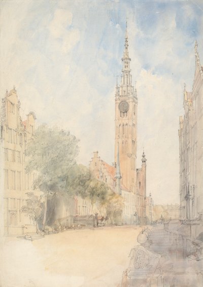 Das Rathaus, Danzig von Alfred Gomersal Vickers