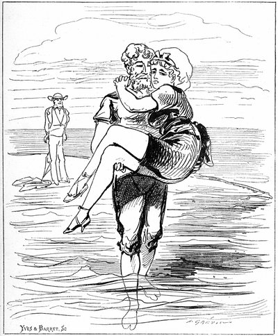 Illustration für "Der Geist der Frauen" von Alfred Grevin