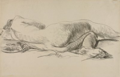 Liegender Akt von Alfred H. Maurer